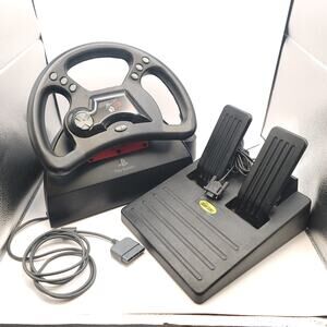 Mad Catz Sony Playstation Racing Analog Racing Wheel Controller